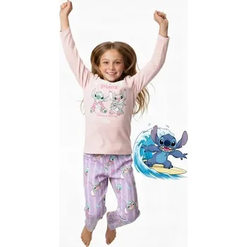 Dívčí pyžamo Sun City pyžamo růžové, velikost 116