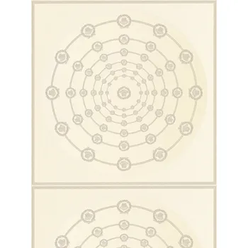 Tapeta A.S. Création | Vliesová tapeta na zeď Versace 6 79175-2 | 0,53 x 10,05 m | krémová, metalická + Krémová, metalická vliesová tapeta na stěnu 791752 v rozměru 0,53 x 10,05 m