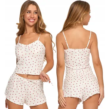 Dámské pyžamo Moraj dámské pyžamo polyester PDD3100-002 bílé, velikost M