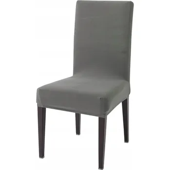 Potah na židli Šedý potah na židli