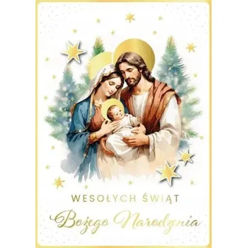 Obraz Vánoční přání 12,5 x 18 cm