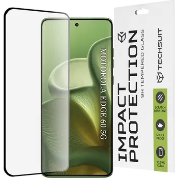 Techsuit - 111D Full Cover / Full Glue Glass / 3D Curved Screen - Motorola Edge 60 - černý