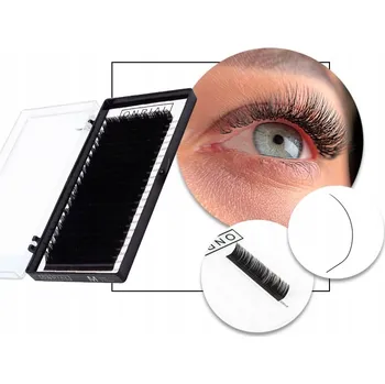 Umělé řasy ŘASY ONRIAL SUPER ČERNÉ/21 PÁSEK/M 0.10 12 mm