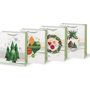 Dárková taška MFP taška vánoční T 5 mix V46 260x320x138 5252728