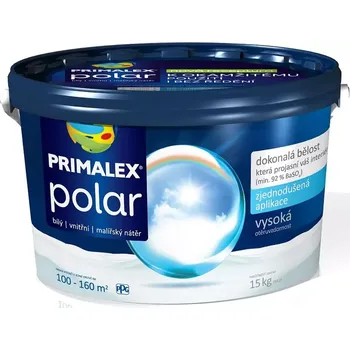barva na zeď PRIMALEX Polar bílý 1,5 kg