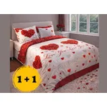 Bavlněné povlečení Valentýn Velikost: 70x90, 140x200 cm