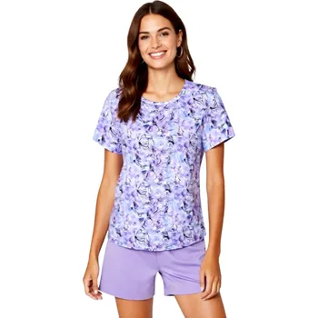 Dámské pyžamo FOLTÝN Dámské Pyžamo Krátké DPK87 Velikost: 3XL