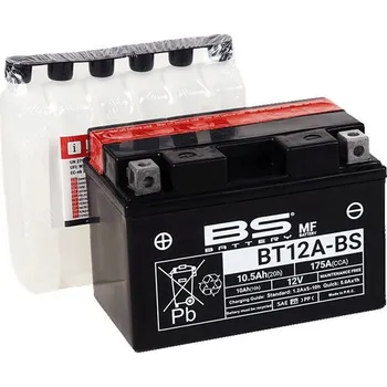 Auto-moto baterie Bezúdržbová motocyklová baterie BS-BATTERY BT12A-BS (YT12A-BS) pro SUZUKI SV 650 / S