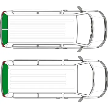 Zimní clona Ostatní Vnitřní izolace zadní Velikost: 2 ks, Typ vozidla: Renault Trafic II, Rok výroby: 2002-2014