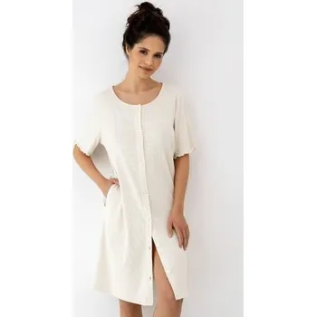 Dámská noční košile Noční košile Sensis Bayla - viskóza Světle béžová S