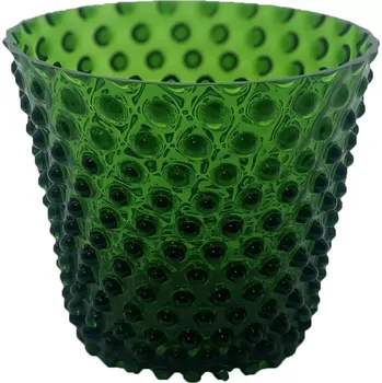 Váza Váza, Svícen, Květináč, Mísa 16cm - Hobnail – Ananas – zelená | 111474