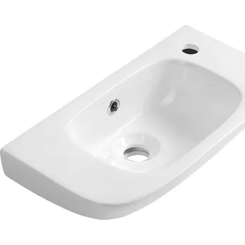 Aqualine KIA keramické umývátko 49x25cm, bílá - NP405