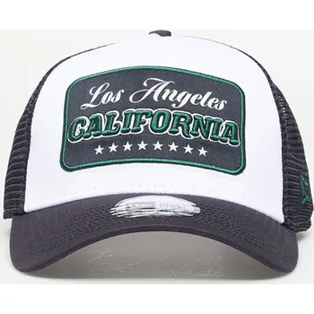 Kšiltovka Kšiltovka New Era 9FORTY Af Trucker Location Patch Navy/ Optic White Universal