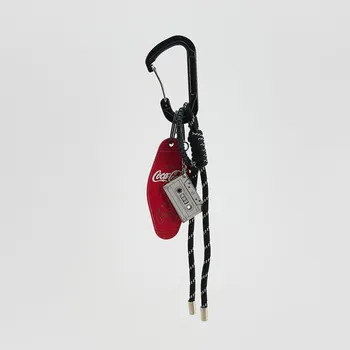 Reserved - Klíčenka Coca-Cola s přívěsky - černý - 318IW-99X - 318IW-99X-ONE