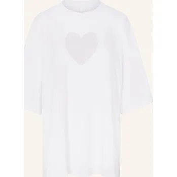 Dámské tričko Skims Dámské Lounge Tričko Worn In Jersey S Výřezem, snow, 32