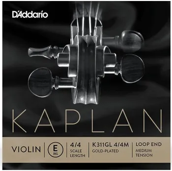 Housle D'Addario Kaplan K311GL- houslová struna E, smyčka