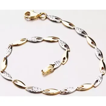 Náramek Náramek zlato 585 44-1682 délka 17 cm