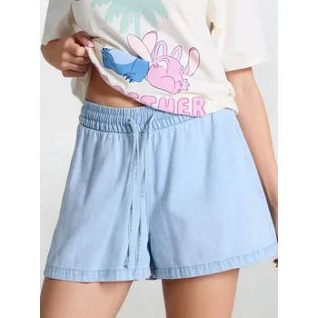 Dámská móda Sinsay - Džínové kraťasy - modrá - 705DB-50J - 705DB-50J-32