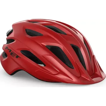 Cyklistická přilba MET CROSSOVER ČERVENÁ 52-59 cm