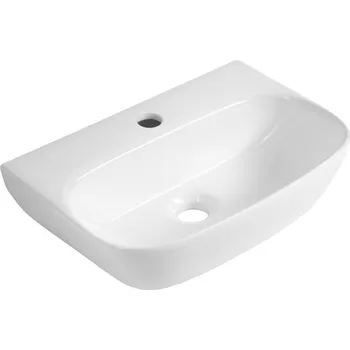 Aqualine FLANNY keramické umývátko 46x31cm, bílá - NP396