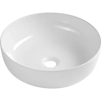 Umyvadlo Sapho RONDEA keramické umyvadlo na desku Ø 41cm, bílá - AR445