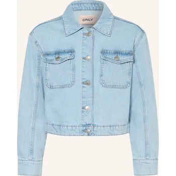 Dámský blejzr Only Dívčí Džínová Bunda, light blue denim, 146