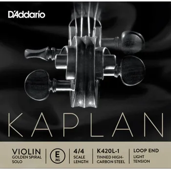 Housle D'Addario Kaplan K420L-3, struna E, smyčka