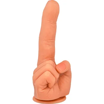 Dildo Hubert G-spot dildo ve tvaru ruky