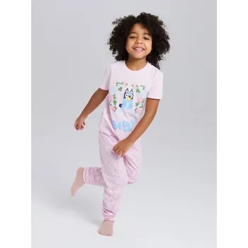 Sinsay - Dvoudílná pyžamová souprava Bluey - pastelová růžová - 795HG-03X - 795HG-03X-128