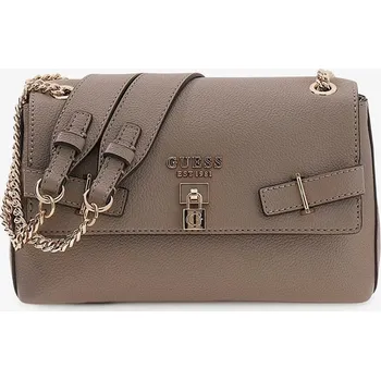 Kabelka GUESS Yesba Convertible Cross Body Flap Dark Taupe Universal