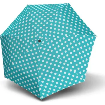 Deštník DERBY Hit Long Automatic Baloon - dámský holový vystřelovací deštník modrá 77265PBL03