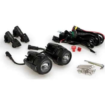 Osvětlení pro motocykl Přídavná LED světla PUIG 3489N černý homologované, sada pro KTM Duke 125