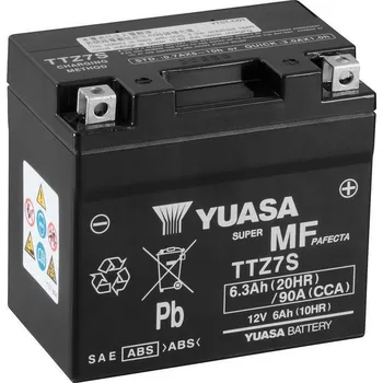 Auto-moto Továrně aktivovaná motocyklová baterie YUASA TTZ7S pro YAMAHA YZF-R6