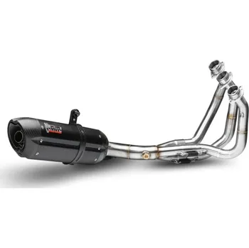Auto-moto Výfuk kompletní 3x1 MIVV SUONO Y.042.L9 Černá ocel pro YAMAHA MT-09 850/890