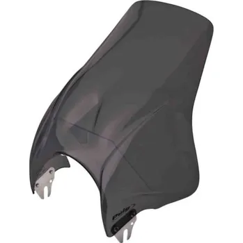 Plexi štít PUIG PLUS 4620F tmavá kouřová univerzální pro HONDA CB 600 F Hornet (S ABS)