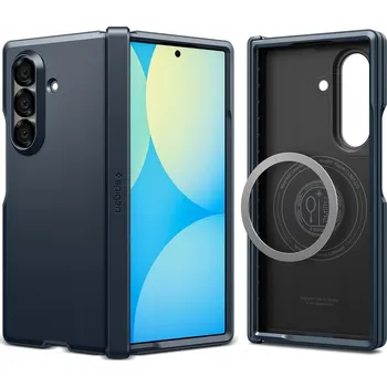 Pouzdro na mobilní telefon Zadní Kryt Spigen pro Samsung Galaxy Z Fold7 modrý