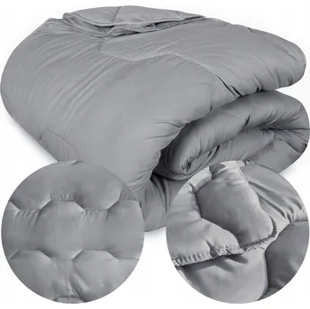 přikrývka PŘIKRÝVKA 160x200 antialergická 4 roční období ŠEDÁ letní + zimní KAJA