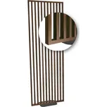 Volně stojící lamelová dělící příčka na míru OŘECH - Šířka 99 cm (zabaleno do 2 balíků)