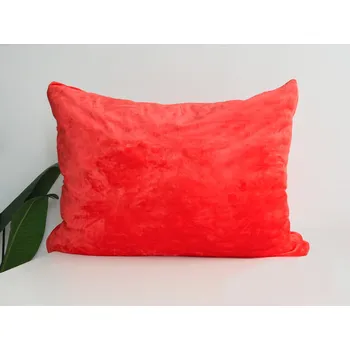 Povlečení XPOSE® Mikroplyšový povlak na polštář - červený 50x70 cm, Mikroplyš + Prodloužená možnost vrácení zboží do 50 dnů