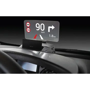 Příjem digitálního pozemního vysílání Pioneer Head-Up-Display