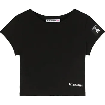 Chlapecké tričko Dětské tričko Patrizia Pepe J051 7M0999 černá 99X, vel. 164