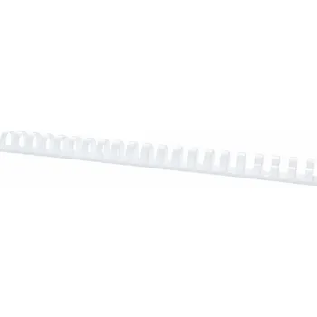 Vázací hřbet Kancelářské produkty KANCELÁŘSKÉ PRODUKTY hřebeny na vazbu, A4, 22mm (210 listů), 50 ks, bílá