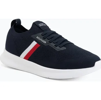 Pánské tenisky Pánské boty Tommy Hilfiger Lightweight Knitted Runner desert sky