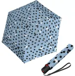 Knirps U.200 Duomatic rainyday ice - elegantní dámský plně automatický deštník modrá 9522008671
