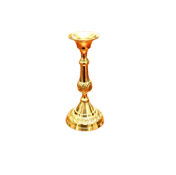 Svícen Svícen mosazný - 13 cm