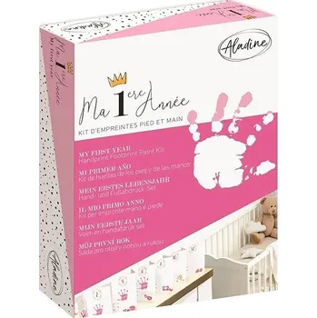 Aladine Milníkové leporelo Můj první rok - pro holky