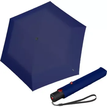 Deštník KNIRPS U.200 NAVY - elegantní dámský plně automatický deštník modrá 9522001201