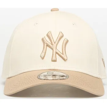 Kšiltovka Kšiltovka New Era 9FORTY MLB Colour Block New York Yankees Light Cream/ Camel Universal