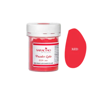 Potravinářské barvivo Saracino Prachová barva červená RED 5g