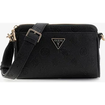 Kabelka GUESS Cresidia II Mini Cross Body Top Zip Black Logo Universal